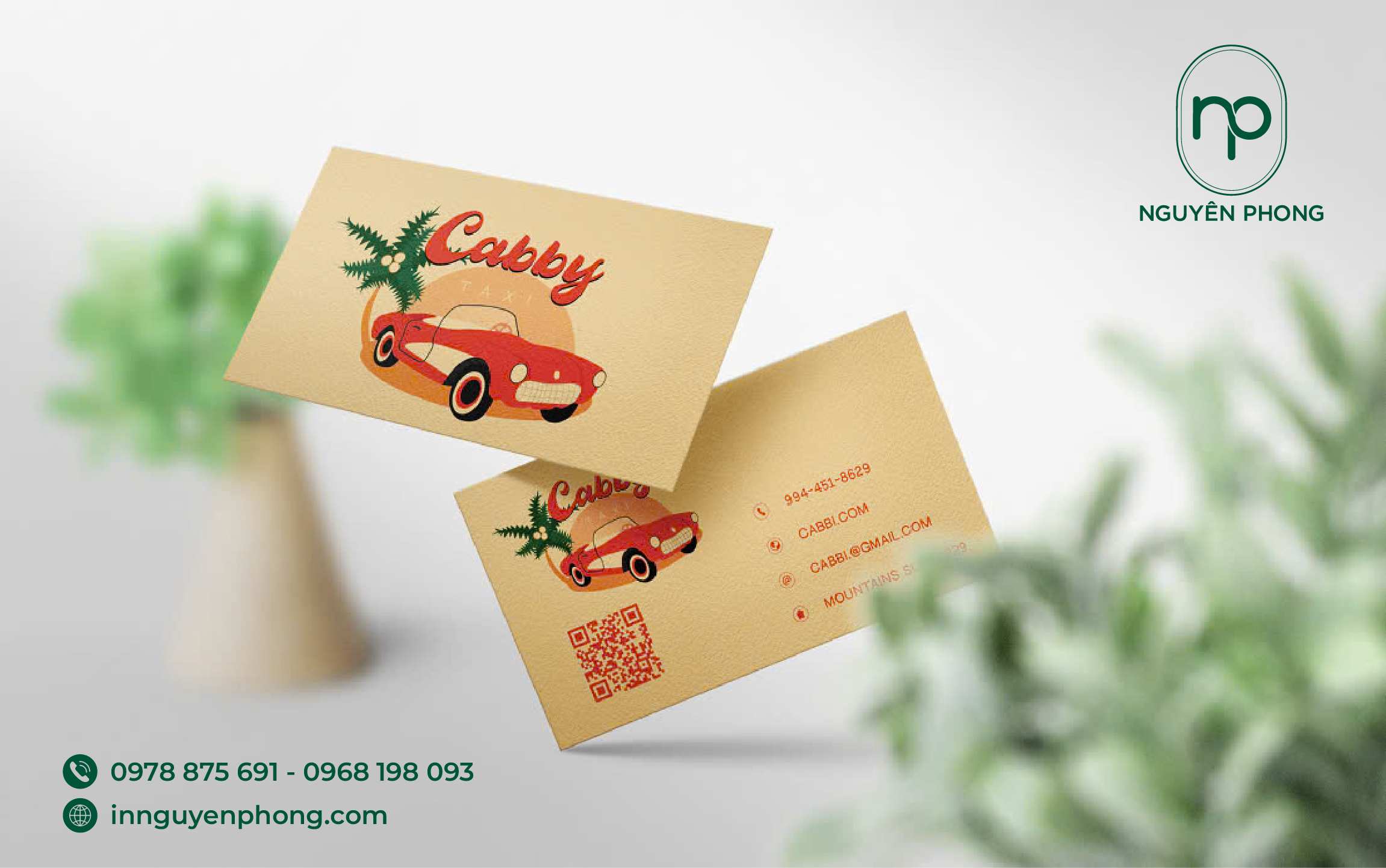 In namecard giấy mỹ thuật theo yêu cầu 